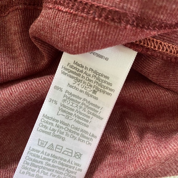 Madewell semi sheer mock neck shirt - Picture 5 of 5